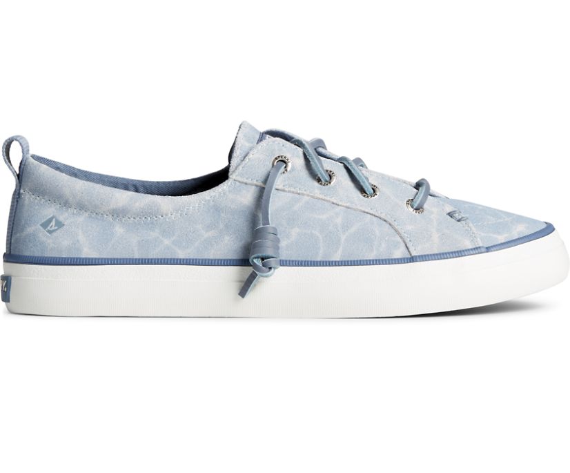 Zapatillas Sperry Crest Vibe Reflection Suede Azules | JETLDU815