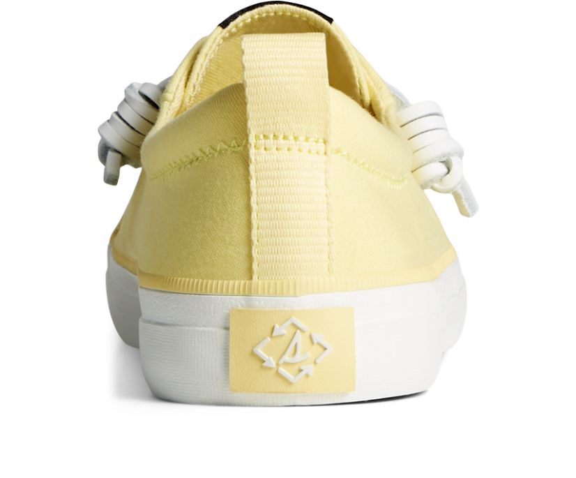 Zapatillas Sperry Crest Vibe SeaCycled™ Canvas Amarillo | OGNWEF480