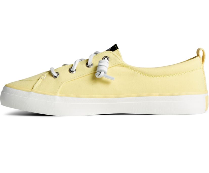 Zapatillas Sperry Crest Vibe SeaCycled™ Canvas Amarillo | OGNWEF480