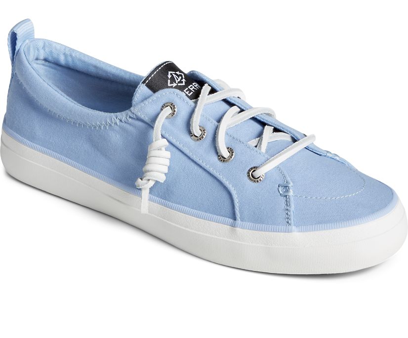 Zapatillas Sperry Crest Vibe SeaCycled™ Canvas Azules | RILSKO648