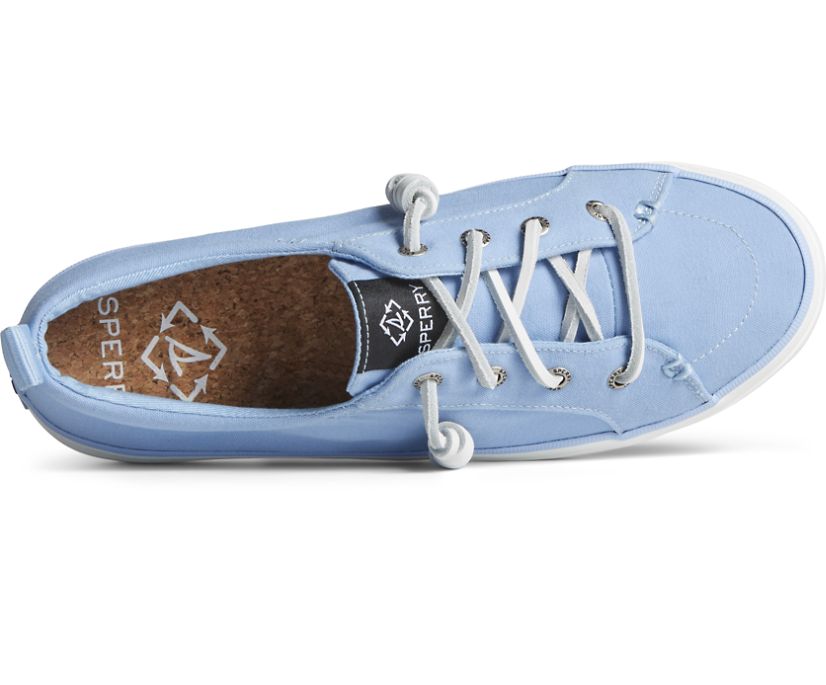 Zapatillas Sperry Crest Vibe SeaCycled™ Canvas Azules | RILSKO648