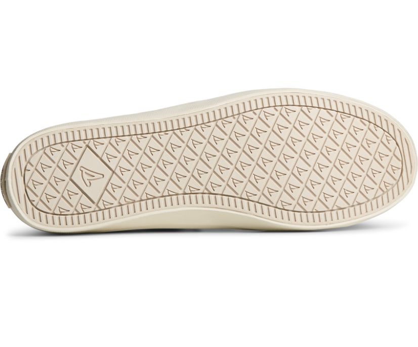 Zapatillas Sperry Crest Vibe Shimmer Cuero Blancas | EHTFZO914