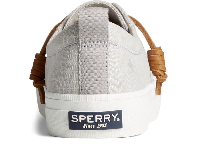 Zapatillas Sperry Crest Vibe Textile Stripe Gris | ZLNXVR245