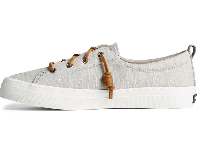 Zapatillas Sperry Crest Vibe Textile Stripe Gris | ZLNXVR245