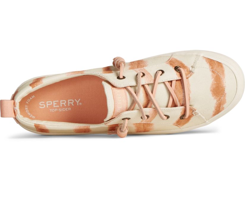 Zapatillas Sperry Crest Vibe Tie Dye Stripe Rosas | POKXLG071