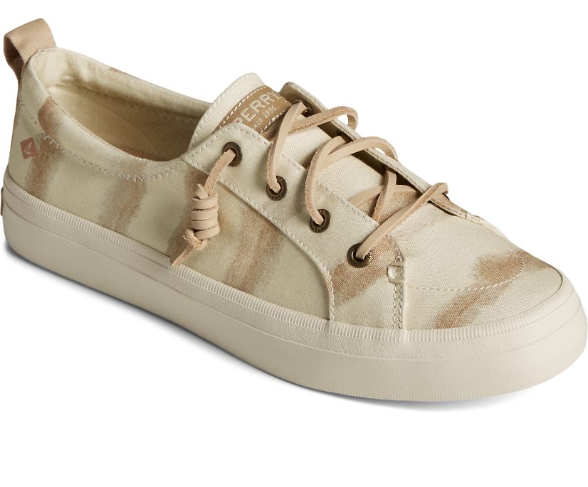 Zapatillas Sperry Crest Vibe Tie Dye Stripe Gris Marrones | UKPFIS801