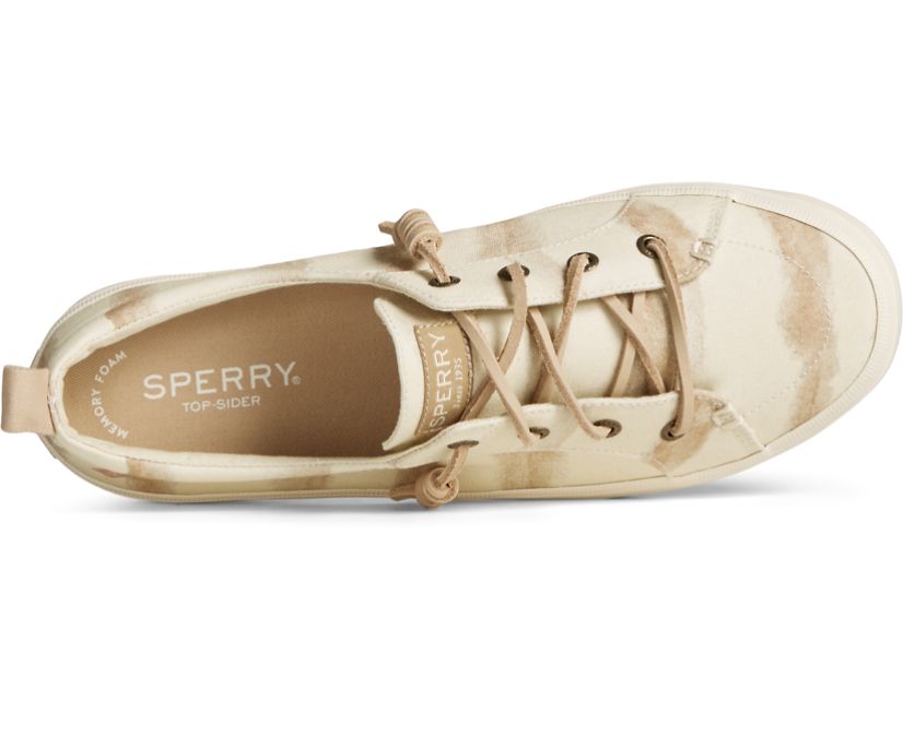 Zapatillas Sperry Crest Vibe Tie Dye Stripe Gris Marrones | UKPFIS801