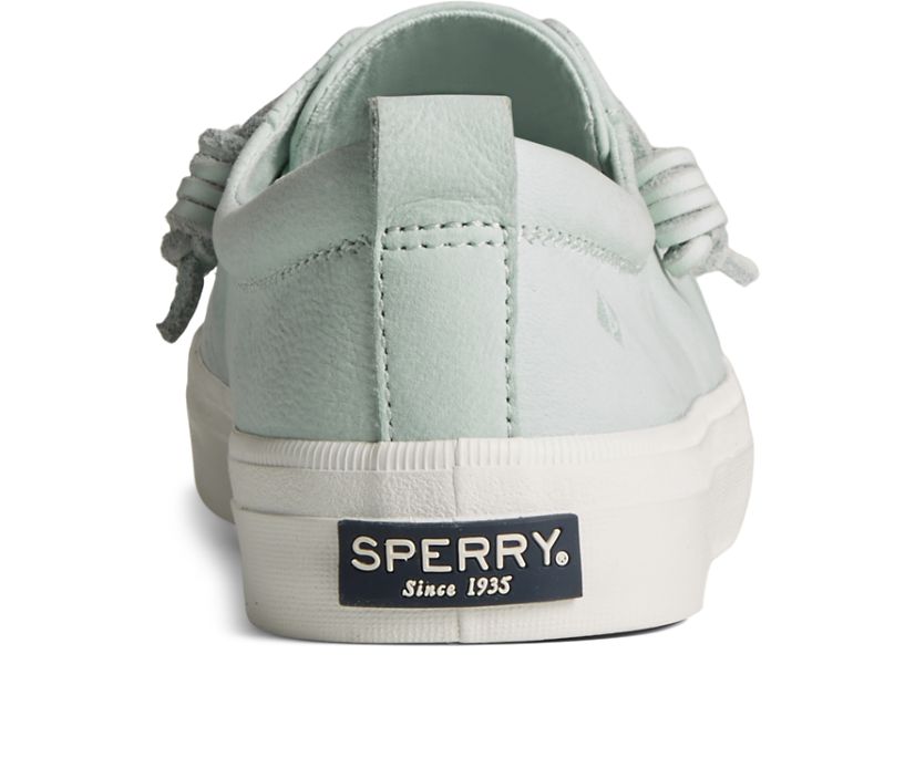 Zapatillas Sperry Crest Vibe Tumbled Cuero Azules | MZPRTQ198