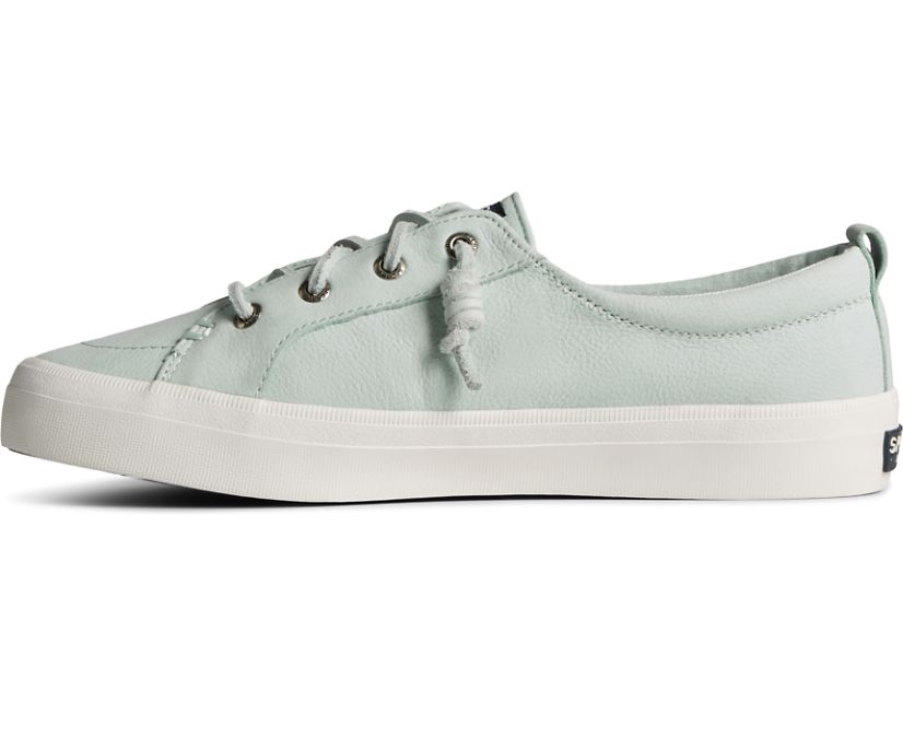 Zapatillas Sperry Crest Vibe Tumbled Cuero Azules | MZPRTQ198