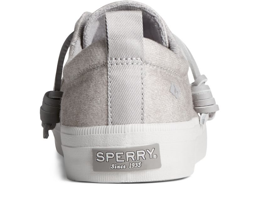 Zapatillas Sperry Crest Vibe Washed Jersey Gris | OBRNKH842