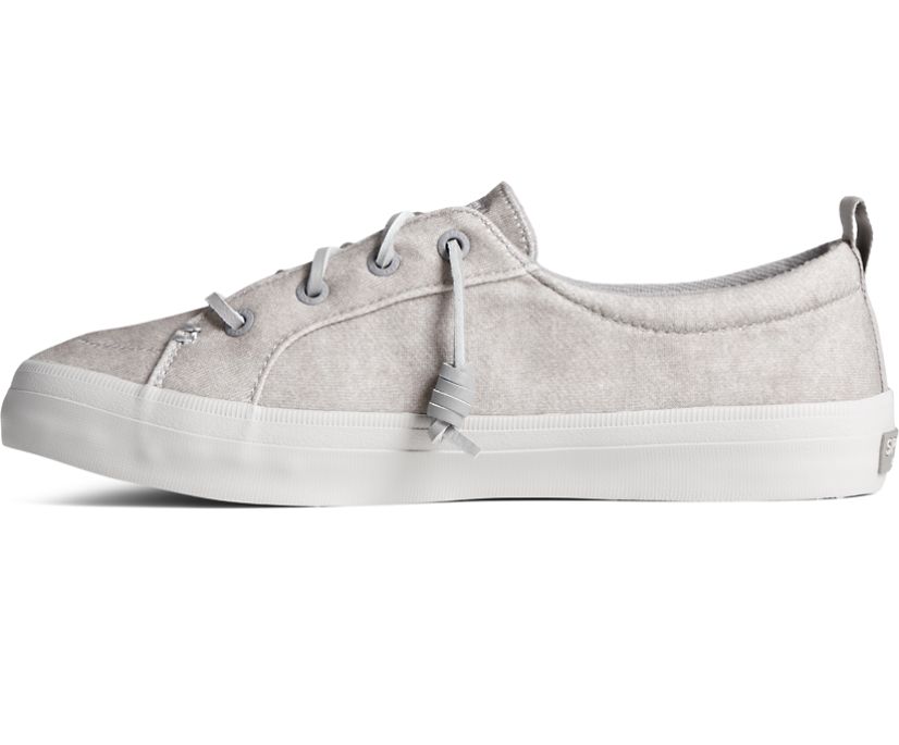 Zapatillas Sperry Crest Vibe Washed Jersey Gris | OBRNKH842