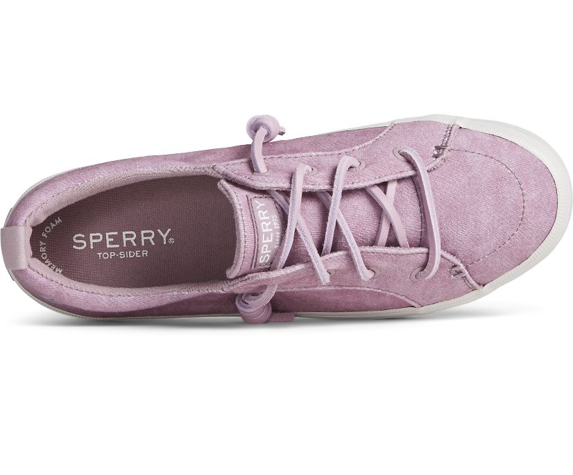 Zapatillas Sperry Crest Vibe Washed Jersey Rosas | OCLQFR260