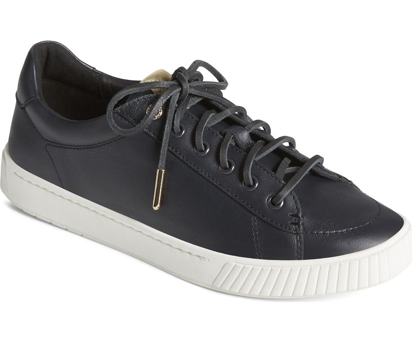 Zapatillas Sperry Gold Cup Anchor PLUSHWAVE Negras | IFOXYU531