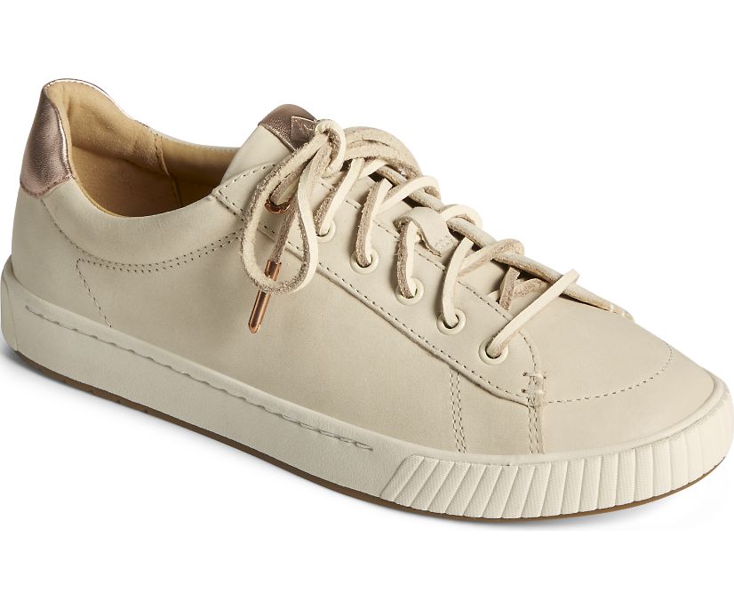 Zapatillas Sperry Gold Cup Anchor PLUSHWAVE Blancas | YTARGV089