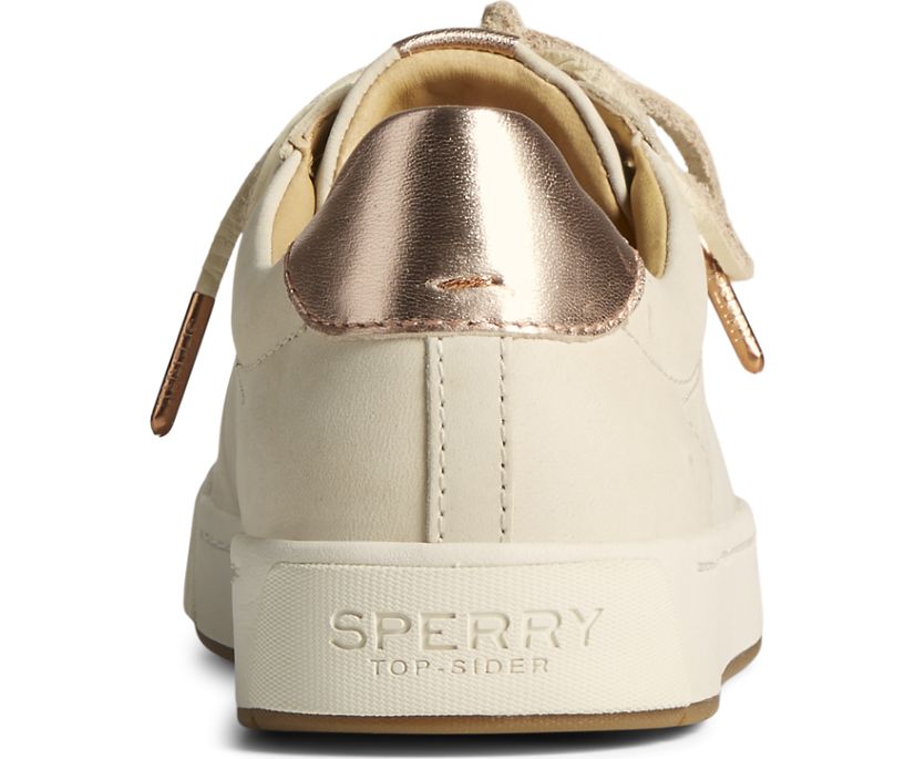 Zapatillas Sperry Gold Cup Anchor PLUSHWAVE Blancas | YTARGV089