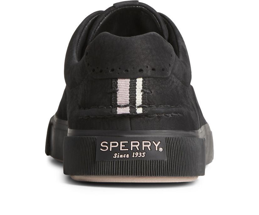 Zapatillas Sperry Gold Cup Striper PLUSHWAVE CVO Nubuck Negras | BKPHGY492