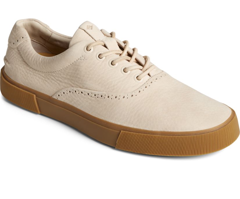 Zapatillas Sperry Gold Cup Striper PLUSHWAVE CVO Nubuck Beige | GRDLPK269