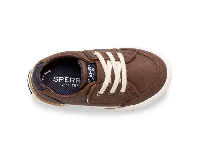 Zapatillas Sperry Harbor Tide Junior Marrones | KYPAMB842