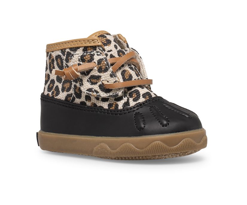 Zapatillas Sperry Icestorm Crib Negras | KPNWHQ195