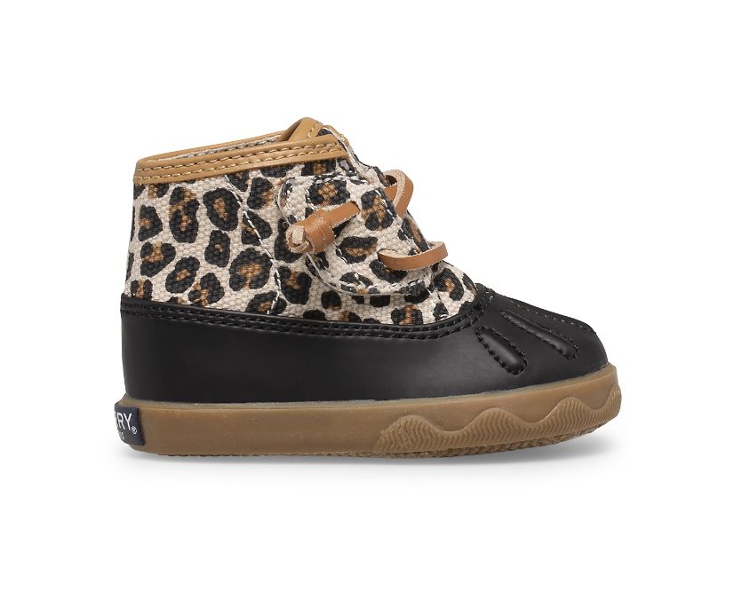 Zapatillas Sperry Icestorm Crib Negras | KPNWHQ195