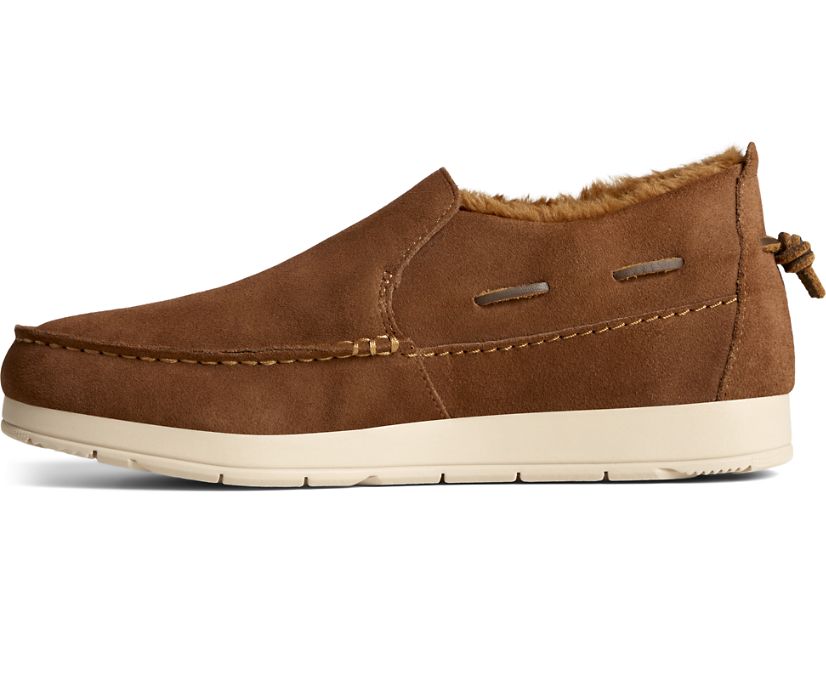 Zapatillas Sperry Moc-Sider Suede Slip On Marrones | UMIGER085