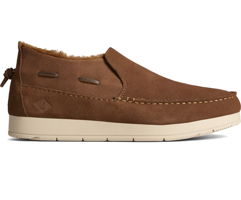 Zapatillas Sperry Moc-Sider Suede Slip On Marrones | UMIGER085