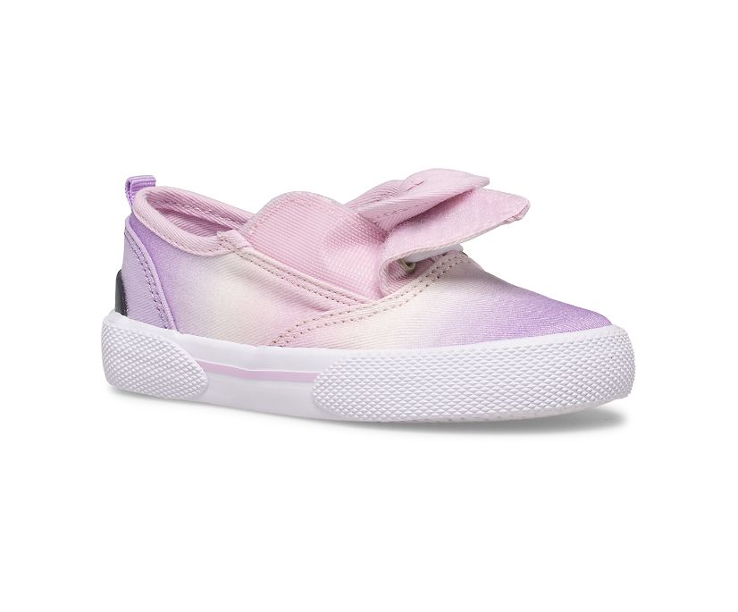 Zapatillas Sperry Pier Wave CVO Junior Washable Moradas Rosas | NQFXAV907