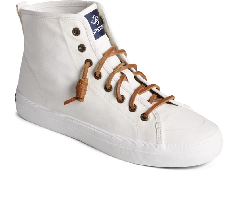 Zapatillas Sperry SeaCycled™ Crest High Top Blancas | AEMNTP726