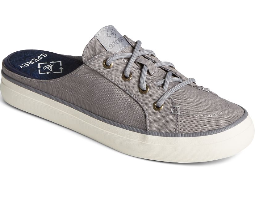 Zapatillas Sperry SeaCycled™ Crest Vibe Pastel Mule Gris | OAILKT123