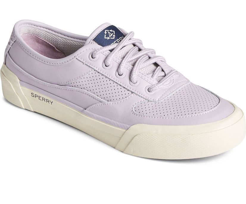 Zapatillas Sperry SeaCycled™ Soletide Cuero Moradas | DXUALN072