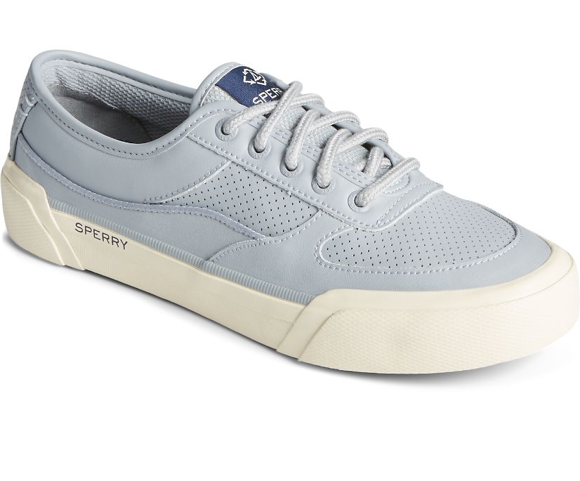 Zapatillas Sperry SeaCycled™ Soletide Cuero Gris | ZSNHOV890