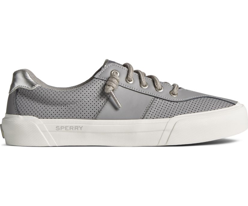 Zapatillas Sperry SeaCycled™ Soletide Racy Metallic Gris | YWRPON457