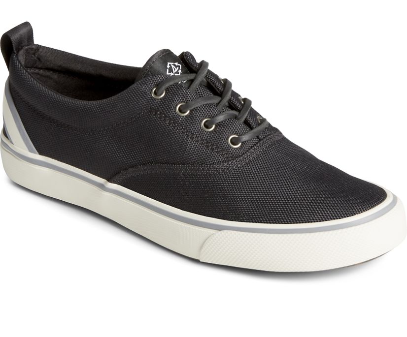 Zapatillas Sperry SeaCycled™ Striper II CVO Negras | PLMJFK152