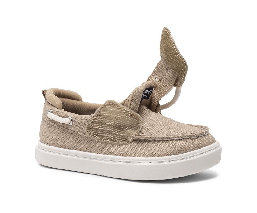 Zapatillas Sperry Sea Ketch Junior Washable Kaki | MSAEVY723