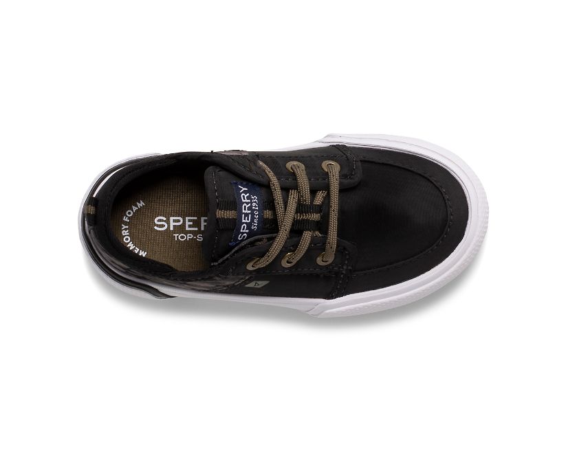 Zapatillas Sperry Soletide Junior Negras Gris | JZLTYV107