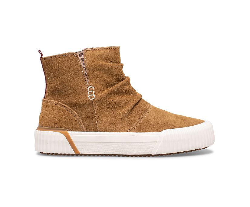 Zapatillas Sperry Soletide Mid Marrones | BLIFPA436