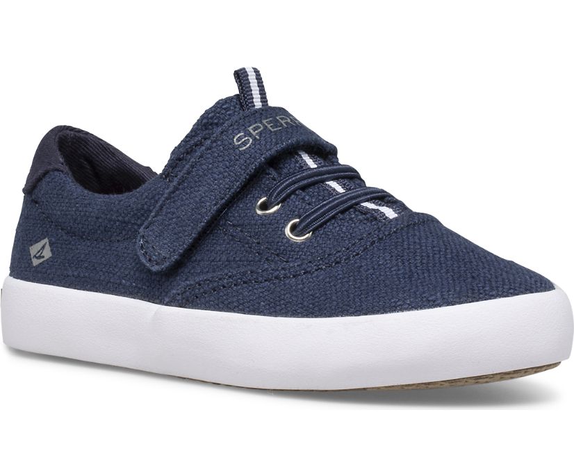 Zapatillas Sperry Spinnaker Junior Washable Azul Marino | YPKQSV237