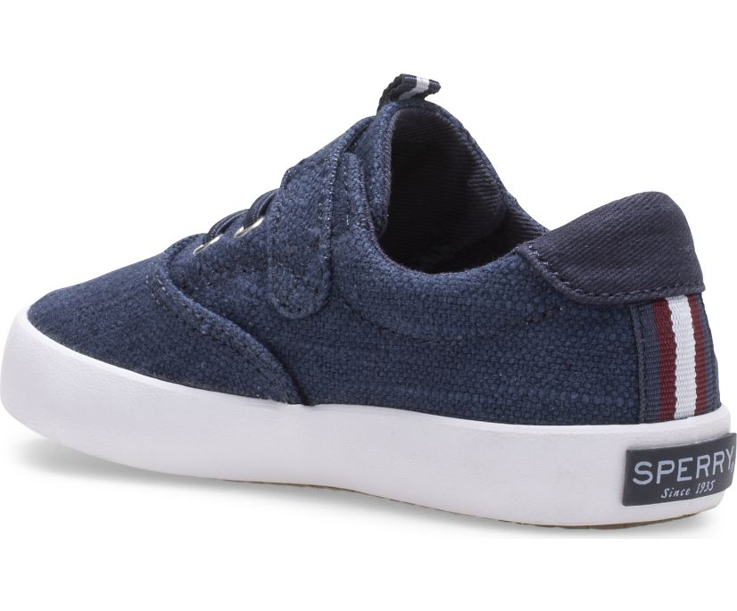 Zapatillas Sperry Spinnaker Junior Washable Azul Marino | YPKQSV237