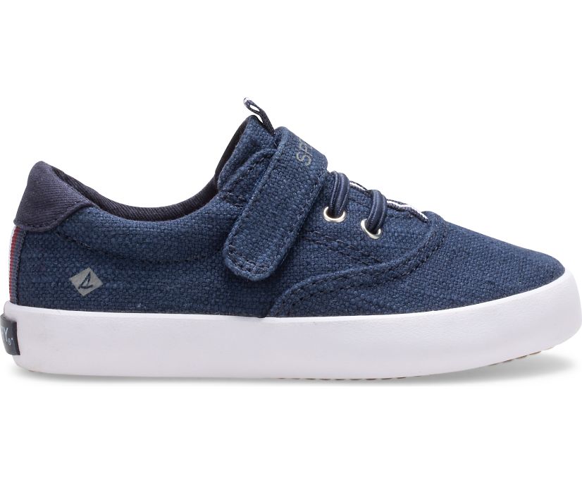 Zapatillas Sperry Spinnaker Junior Washable Azul Marino | YPKQSV237