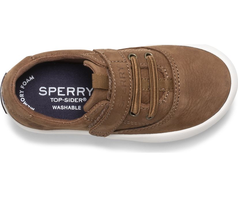 Zapatillas Sperry Spinnaker Washable Junior Marrones | CEMXJS583