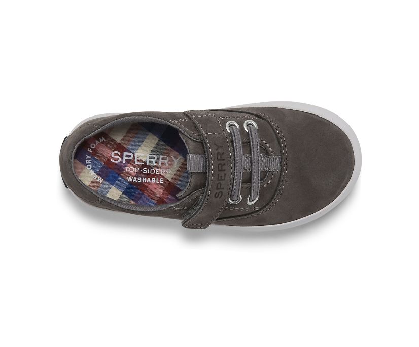 Zapatillas Sperry Spinnaker Washable Junior Gris | XBEJNW652