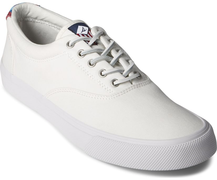 Zapatillas Sperry Striper II CVO Americana Blancas | YLCQNJ615