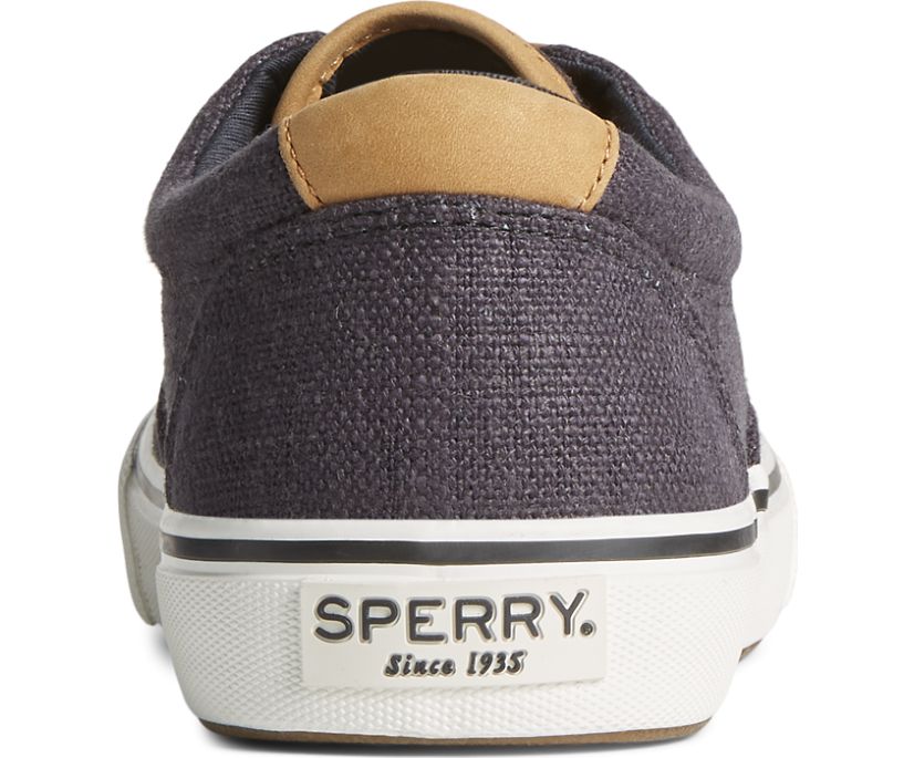 Zapatillas Sperry Striper II CVO Hemp Negras | OCQNHG714