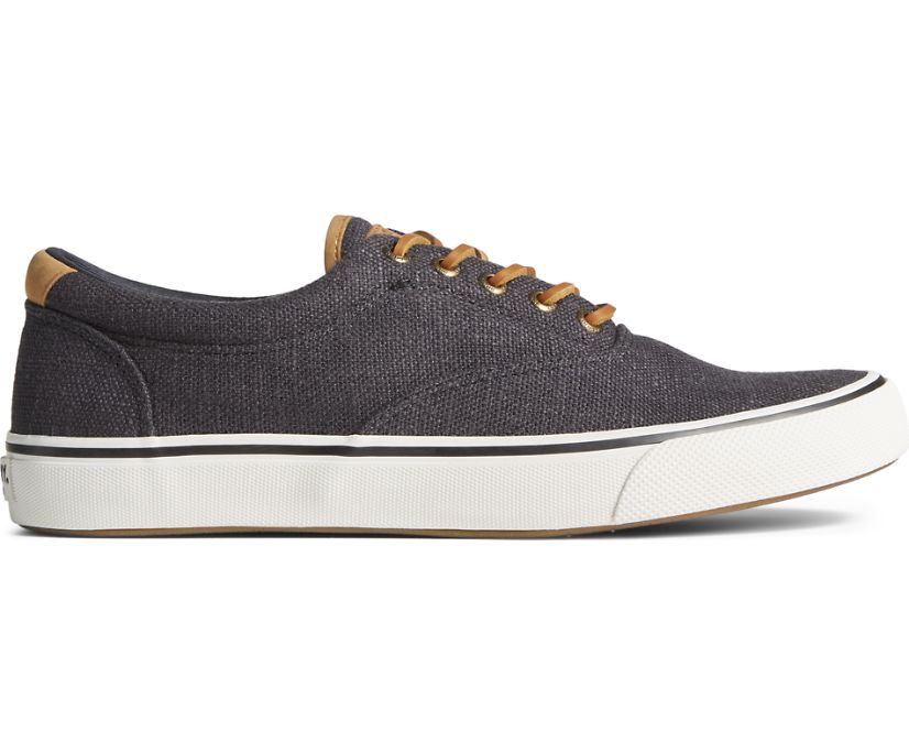 Zapatillas Sperry Striper II CVO Hemp Negras | OCQNHG714