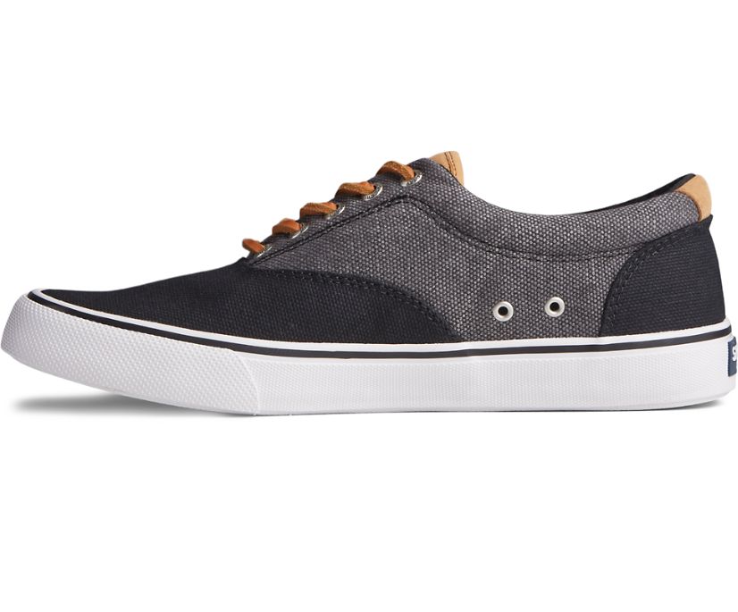 Zapatillas Sperry Striper II CVO Waxy Canvas Gris | AEWUDY370