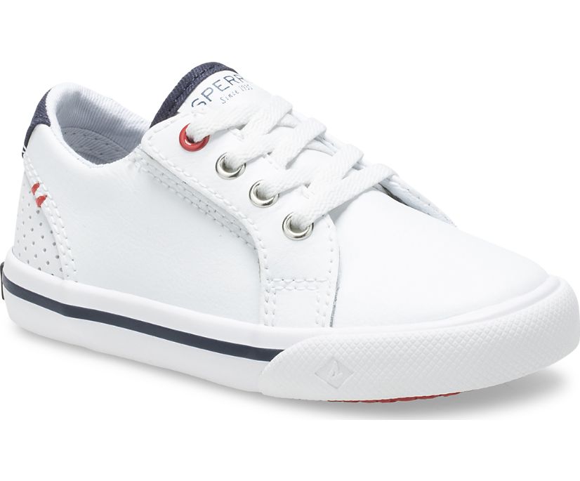 Zapatillas Sperry Striper II LTT Junior Blancas | MEZXUF612