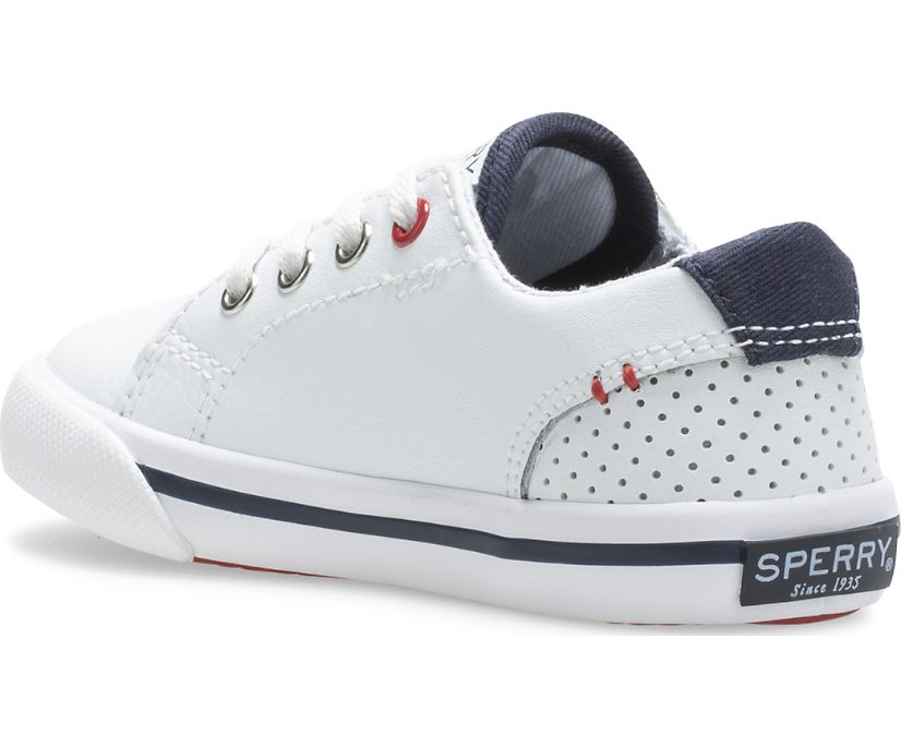 Zapatillas Sperry Striper II LTT Junior Blancas | MEZXUF612