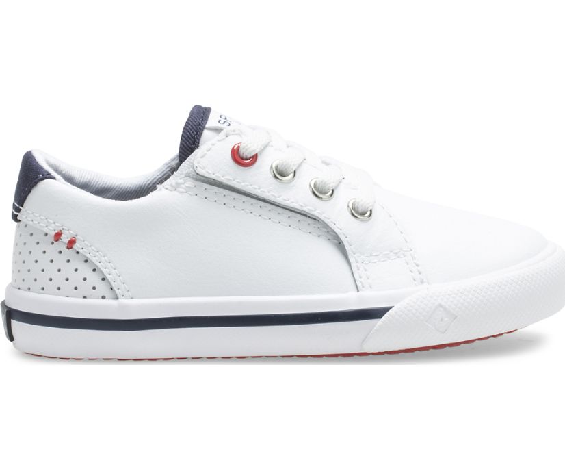 Zapatillas Sperry Striper II LTT Junior Blancas | MEZXUF612