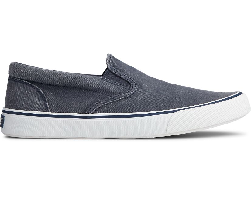 Zapatillas Sperry Striper II Slip On Azul Marino | IETCWR531