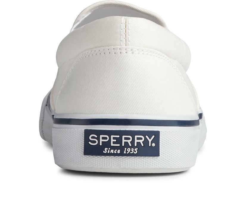 Zapatillas Sperry Striper II Slip On Blancas | TOKQZH649